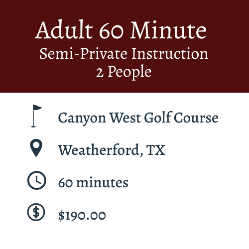 adult 60 min 2 person
